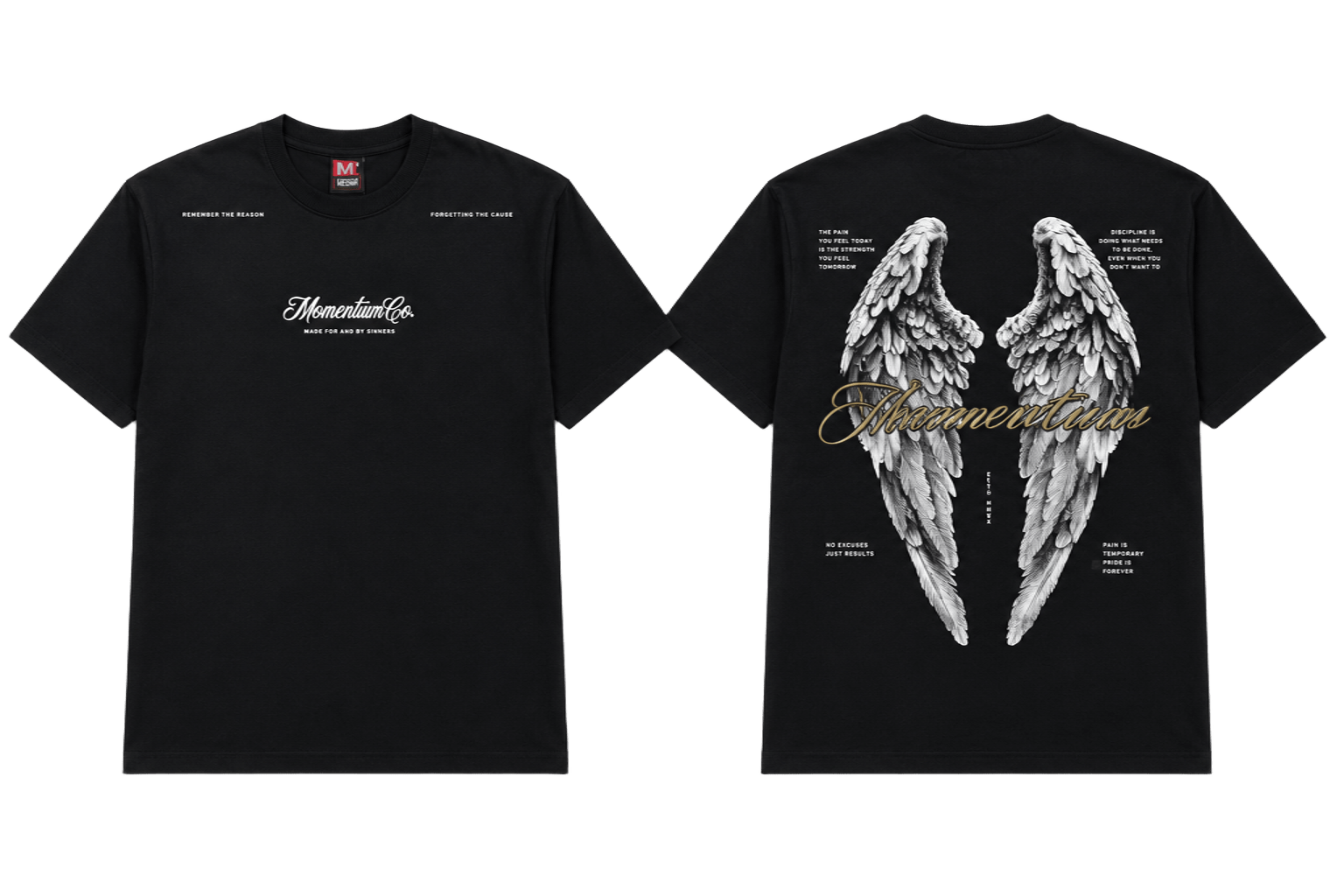 Camiseta momentum oversize 